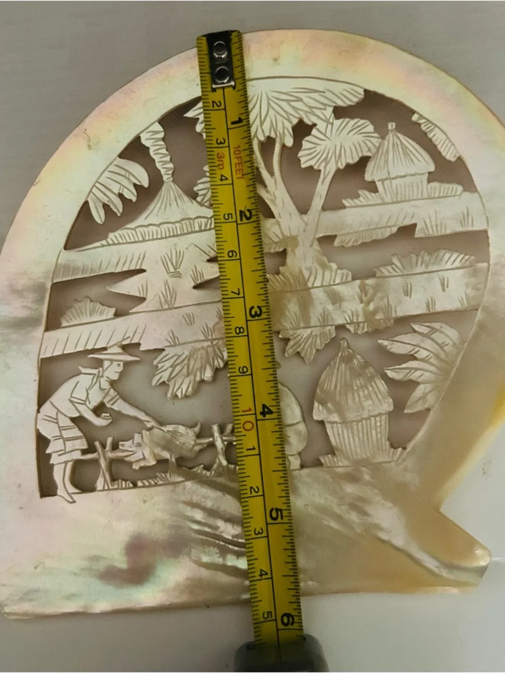 Hand-Carved Mother of Pearl Decor
